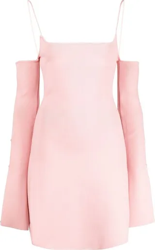 Crystal Bow Minidress