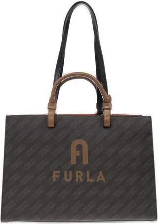 Furla Varsity Style Large Tote Bag