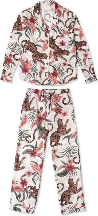 Desmond & Dempsey Soleia Print Pyjama Set