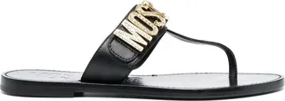 Logo-Letter Detail 13mm Flip-Flops