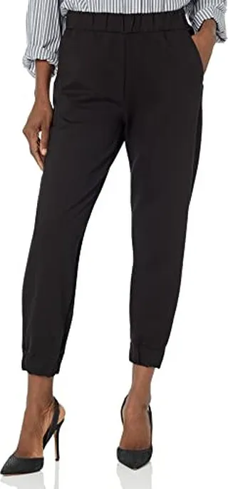 Velvet by Graham & Spencer Women's Monterey Ponti Cuffed Jogger Pant