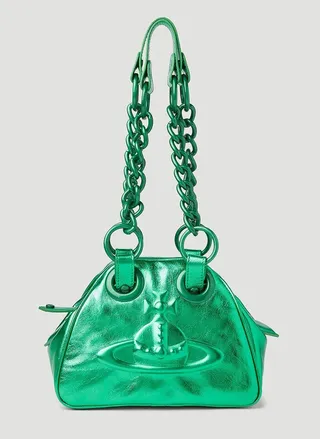 Vivienne Westwood Orb Embossed Shoulder Bag