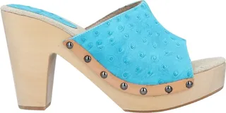 Mules & Clogs Turquoise