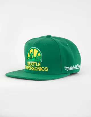 MITCHELL & NESS Seattle Supersonics Stretch Fitted Hat