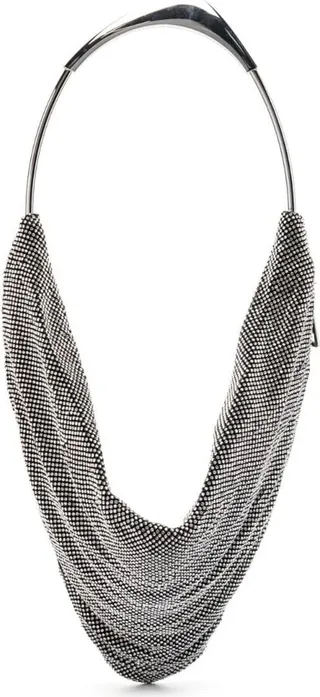 Ursolina rhinestone-embellished shoulder bag
