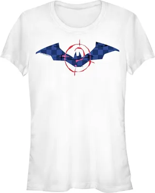 Junior's The Batman In Riddler Sight T-Shirt - White - Medium