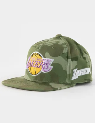 MITCHELL & NESS Los Angeles Lakers Stretch Fitted Hat