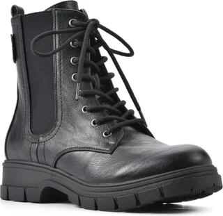 White Mountain Women's Chevy Lace-Up Booties Women's Shoes