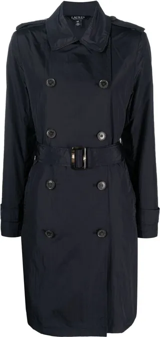 Double-Breasted Trench Coat