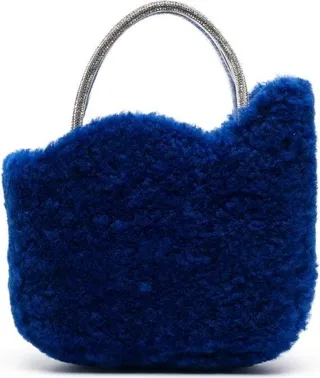 Iyv shearling mini bag