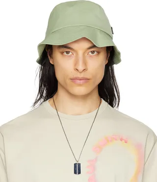 Paul Smith Green Flag Bucket Hat