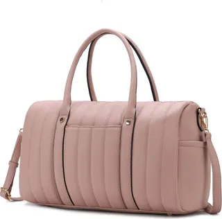 Luana Quilted Vegan Leather Women’s Duffle Bag