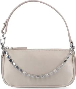 By Far Embellished Zipped Shoulder Bag