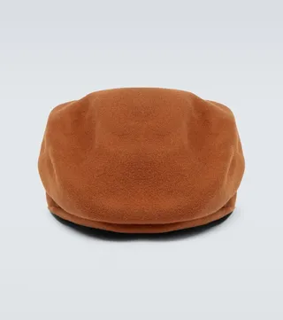 Wool felt cap