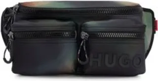 Recycled-nylon belt bag with seasonal camouflage print