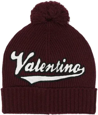 Embroidered Logo Beanie Hat