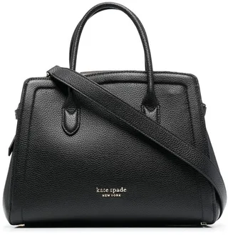 Knott leather tote bag
