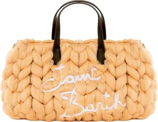 Beige Tricot Handbag