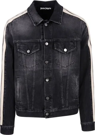 Palm Angels Logo Patch Denim Jacket