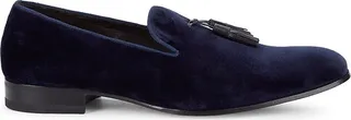 Velvet Tassel Loafers