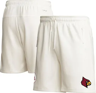 Men's adidas Cream Louisville Cardinals Zero Dye Aeroready Shorts