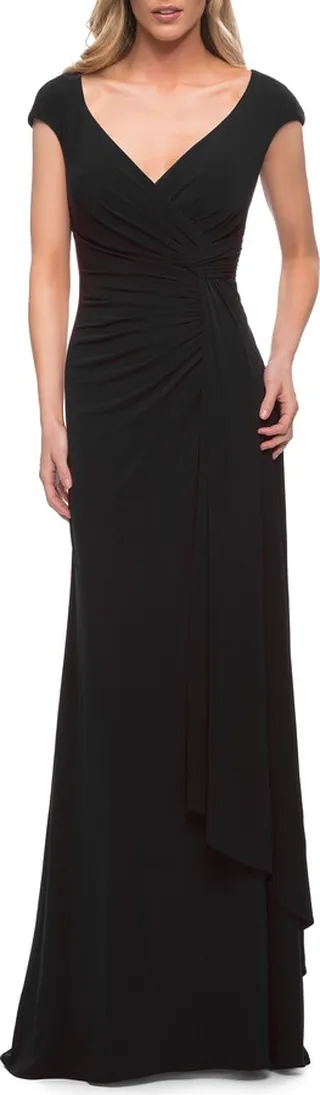 Knot at Waist Jersey Dress