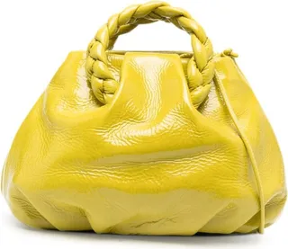 Bombon crinkled tote bag