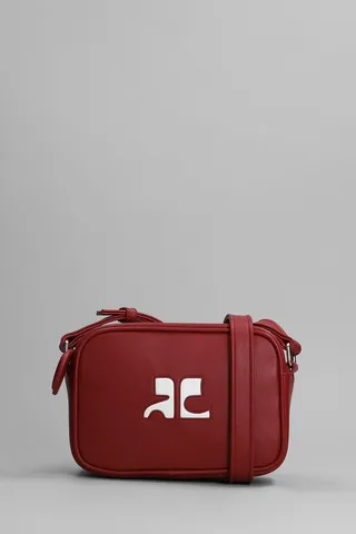 Shoulder Bag In Red Leather