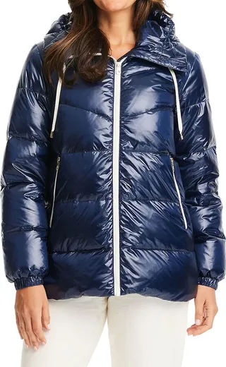 Down Hooded Puffer Jacket
