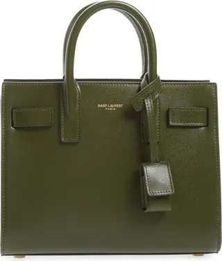 Nano Sac de Jour Leather Tote
