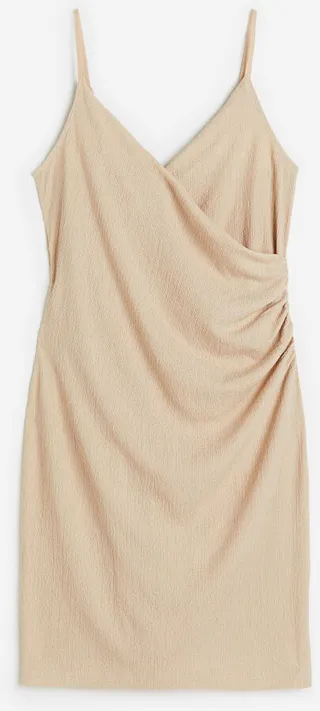 Draped Jersey Dress