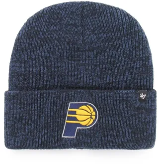 Men's '47 Navy Indiana Pacers Brain Freeze Cuffed Knit Hat
