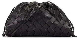 Bottega Veneta Mini Pouch Crossbody Bag in Black