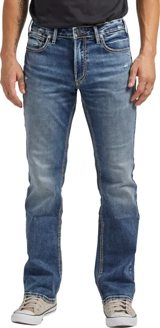 Silver Jeans Co. Men's Jace Slim Fit Bootcut Jeans