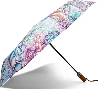 Anuschka Auto Open and Close Umbrella - 3100 (Underwater Beauty) Umbrella