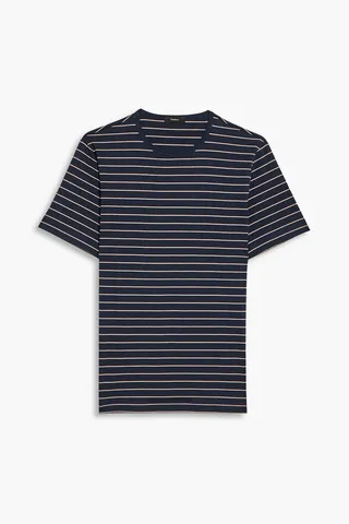 Striped Pima cotton-jersey T-shirt