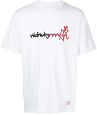 logo-print short-sleeved T-shirt