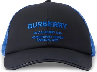 Blue Horseferry Motif Cap