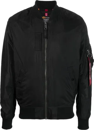 Zip-Up Bomber Jacket