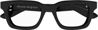 Alexander McQueen Eyewear Rectangle Frame Glasses