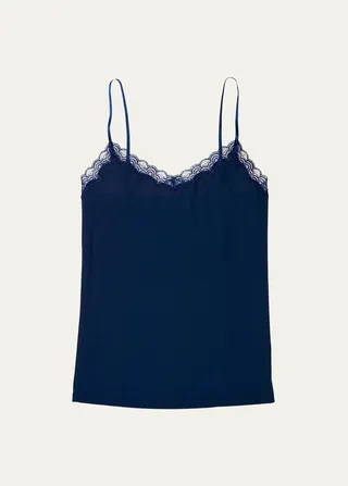 Happy Seams Lace-Trim Camisole