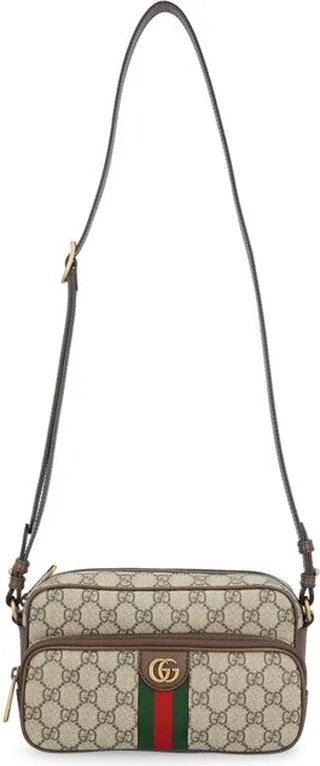 Gucci Ophidia GG Web Striped Shoulder Bag