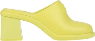 Mules & Clogs Acid Green