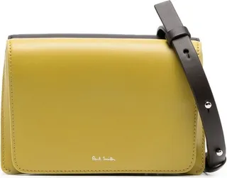 Colour-Block Panelled Crossbody Bag