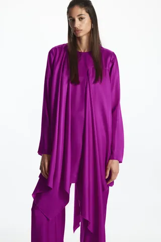 Draped Tunic Top
