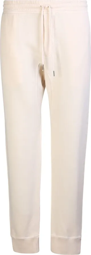 Cream Track Pants