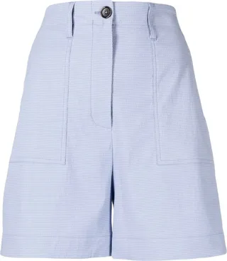 High-Waist Tailored Shorts