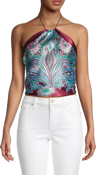 Halter Scarf Top