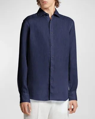 Men's Linen Sport Shirt