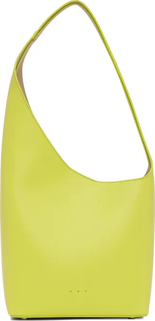 Aesther Ekme Green Demi Lune Bag